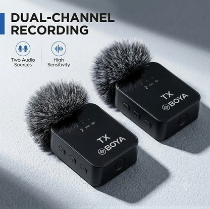 BOYA Wireless Microphone Series – MW2, MW9, MW10 & MW11 | Professional Audio Mic