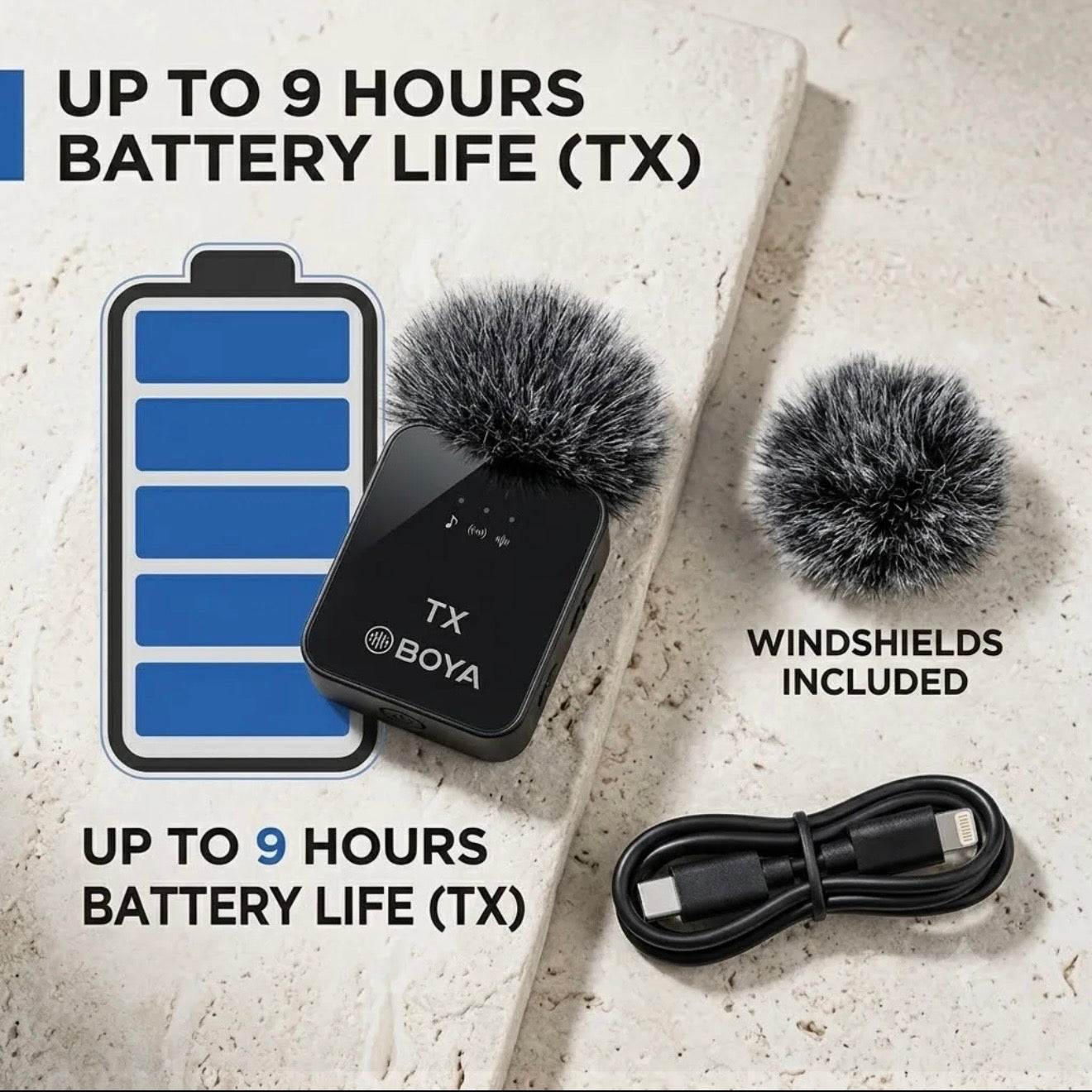 BOYA Wireless Microphone Series – MW2, MW9, MW10 & MW11 | Professional Audio Mic