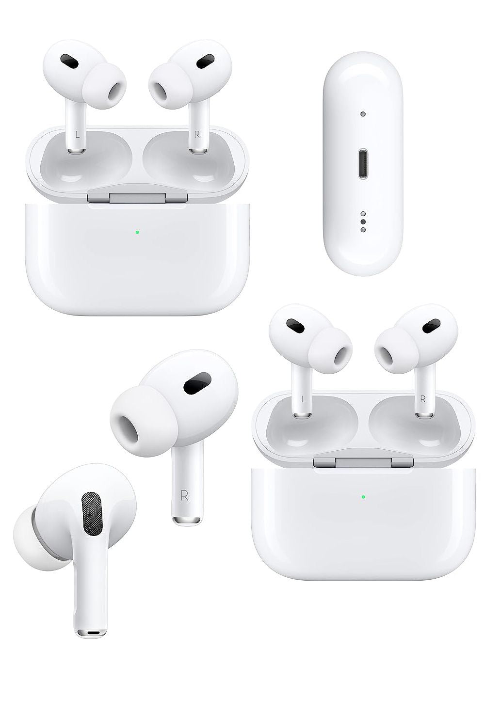 High Quality AirPods – Black & White | Premium Sound Experience