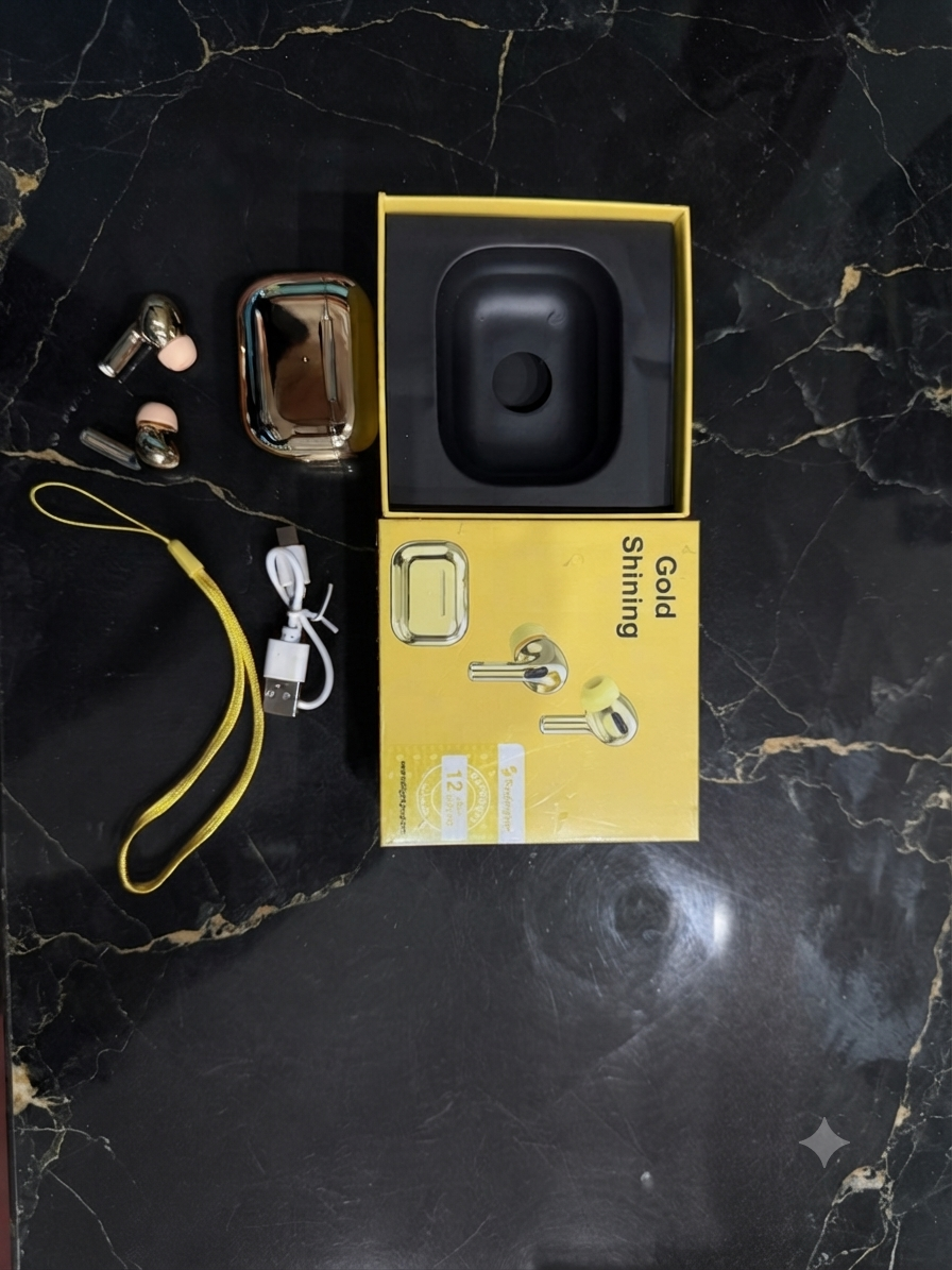 Shining Series Wireless AirPods – Stylish Multi-Color Edition