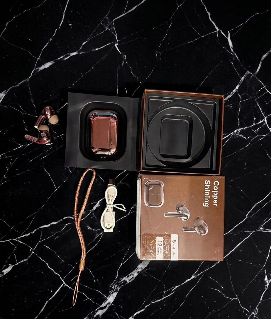 Shining Series Wireless AirPods – Stylish Multi-Color Edition