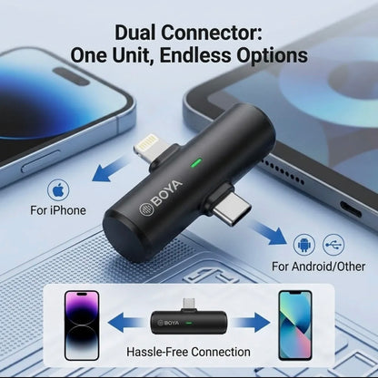 BOYA Wireless Microphone Series – MW2, MW9, MW10 & MW11 | Professional Audio Mic