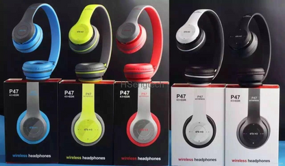 P47 Bluetooth Headphones with Mic