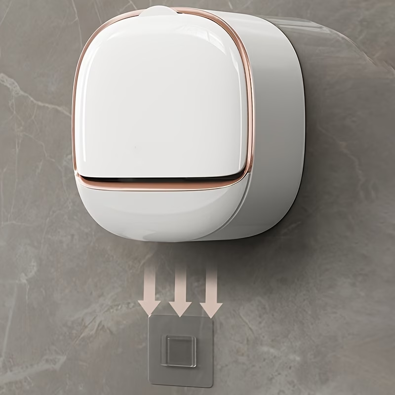 2-Pack Wall Mounted Soap Holder with Drainage | Self-Adhesive Bathroom Soap Case