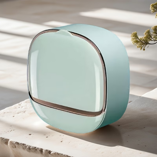 2-Pack Wall Mounted Soap Holder with Drainage | Self-Adhesive Bathroom Soap Case