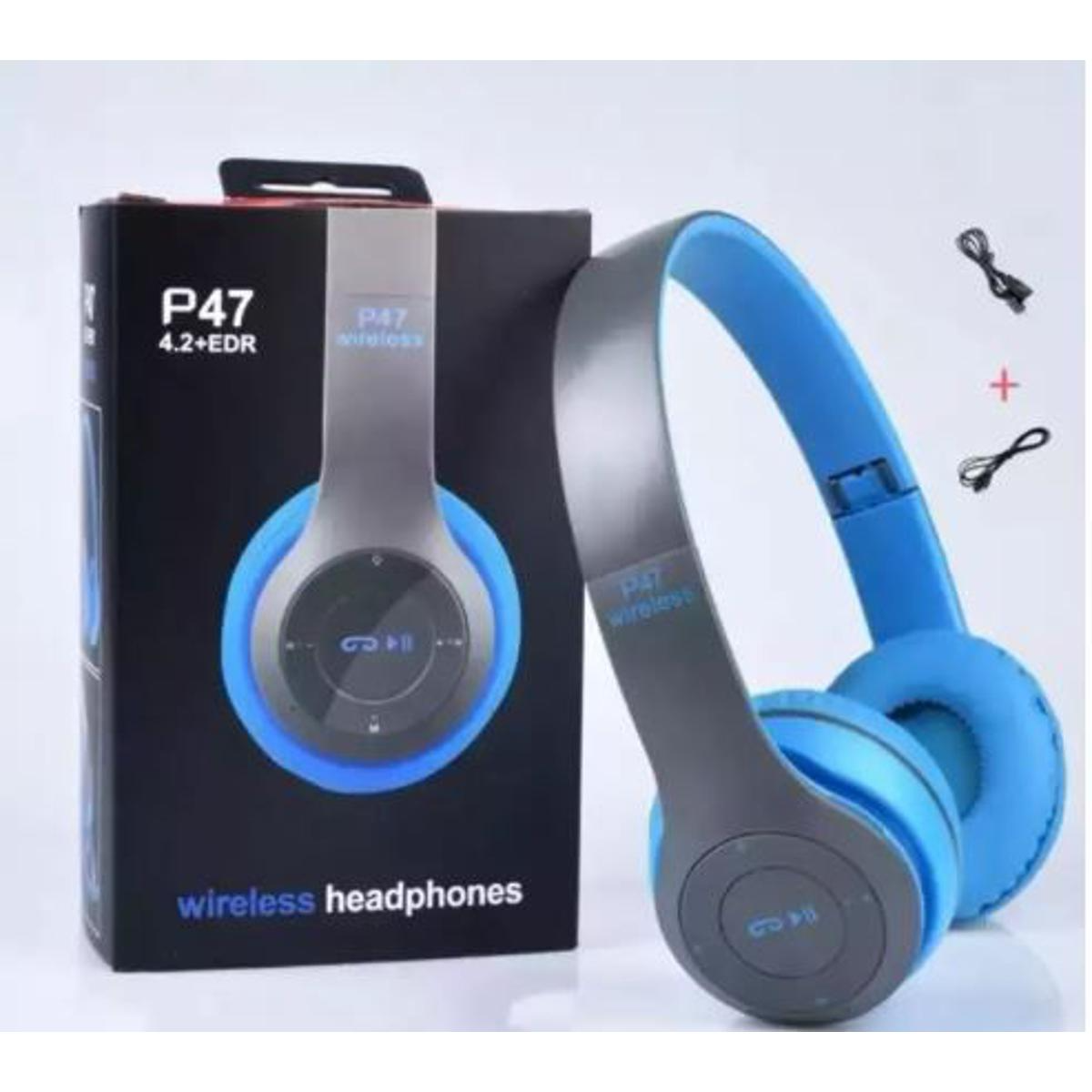 P47 Bluetooth Headphones with Mic